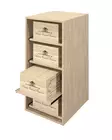 Viinihylly Qbic Case Drawer 50 - Viinikellarin hyllyt ja kalusteet - QBIQCD50 - 2