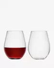 Red Wine Glass Stemless 530ml LSA (2pcs) - LSA Wine Glasses - LSAWI60 - 1