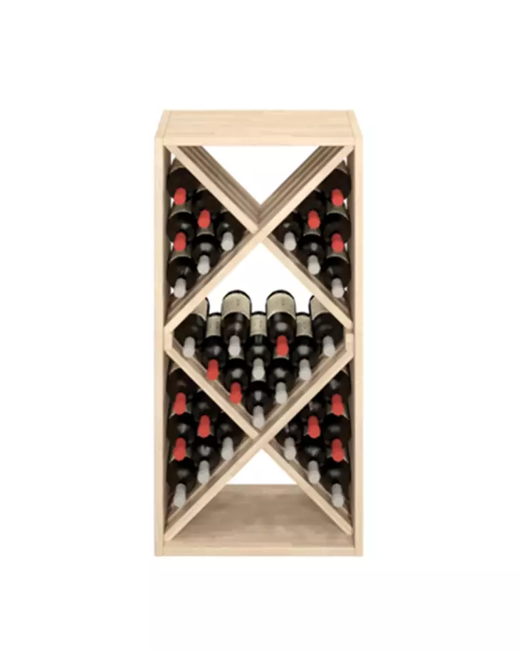 Wine rack Qbic Half Diamond 50 - Wine Cellar Shelves and Furniture - QBICMD50 - 1