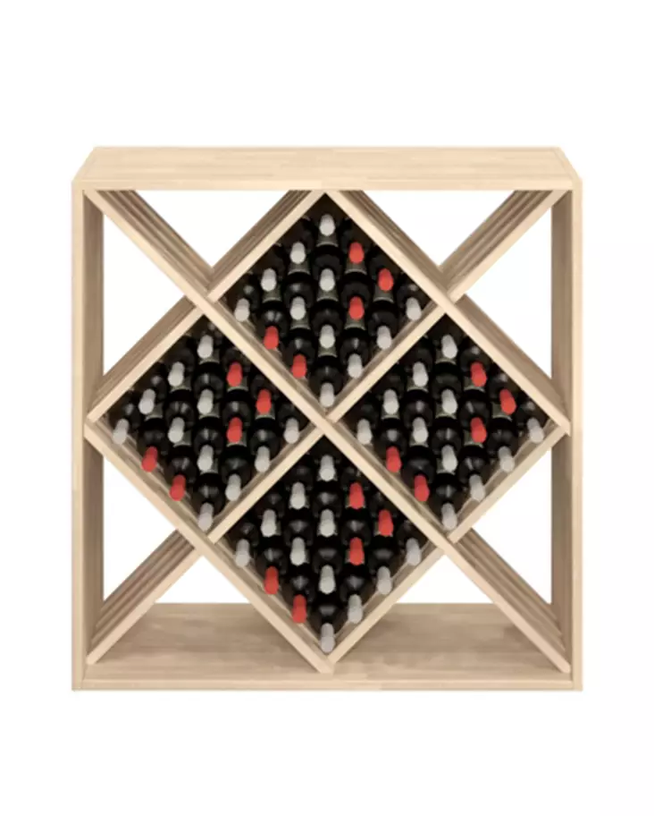 Wine rack Qbic Multi Diamond 100 - Viinikellarin hyllyt ja kalusteet - QBICMD00 - 1