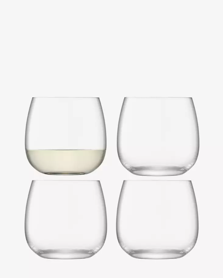 Wine Glass Stemless Borough 370ml LSA - LSA Wine Glasses - LSABG10 - 1
