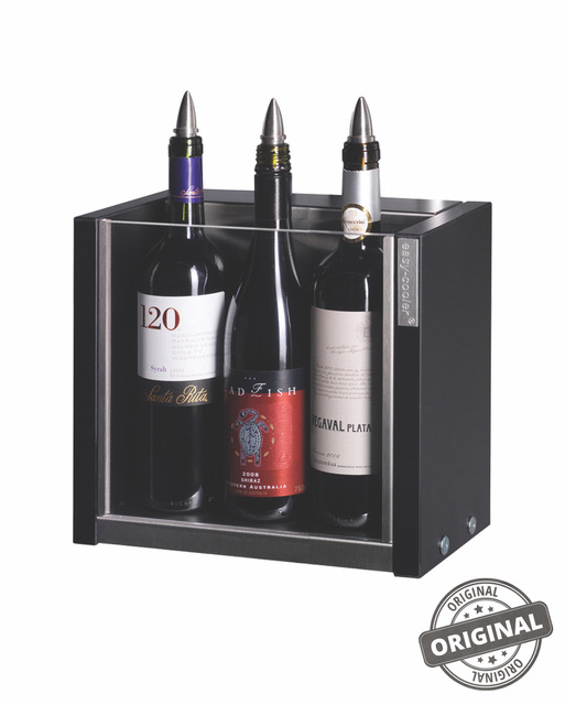 Vinkylare easy-cooler® 3 Black - Vin och champagnekylare - EC302 - 1