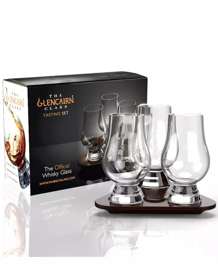 Tasting Set Glencairn 3 glas och bricka - Whiskyglas - GCTSET3 - 1