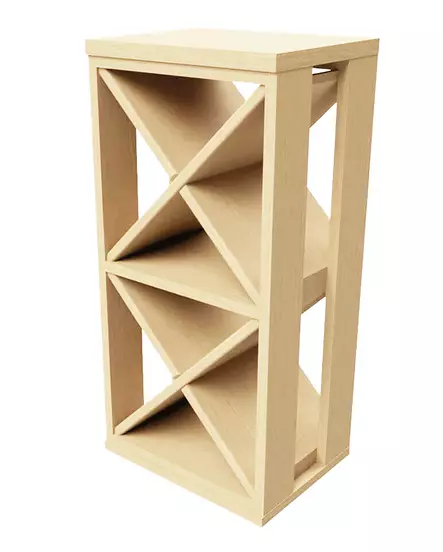 Wall Rack Connosseur 24 bottles - Wine Bottle Racks - TRWBY24 - 1