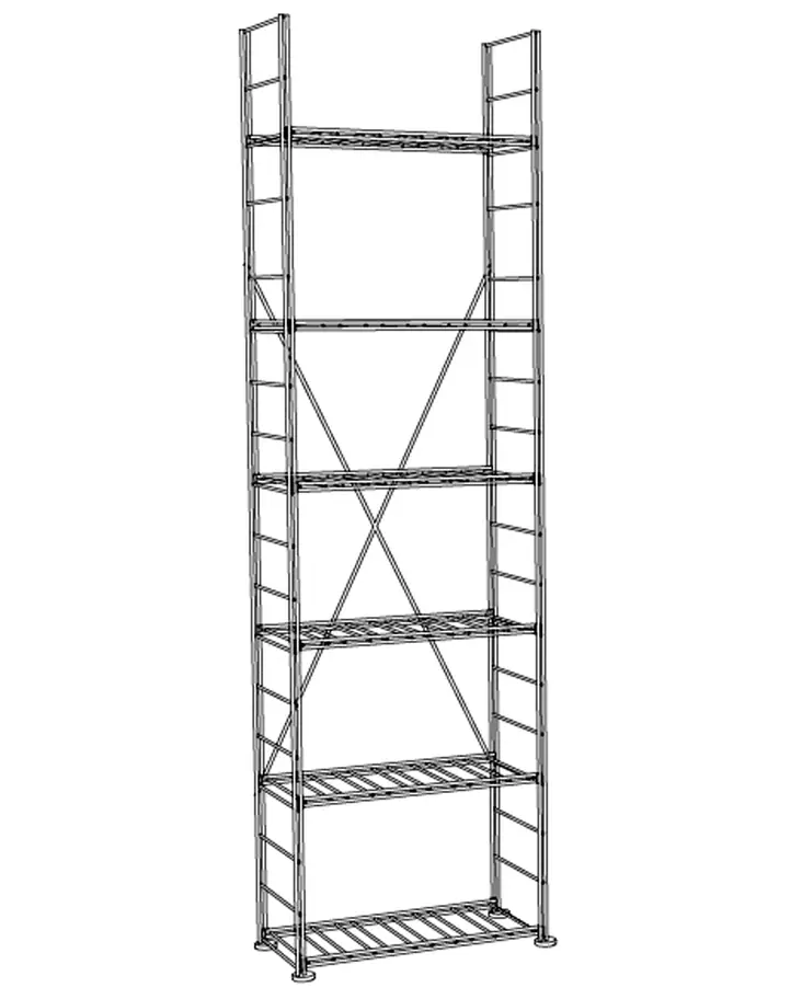 Viinikellarin Hylly La Cave H2 220cm - Viinikellarin hyllyt ja kalusteet - 095474 - 1