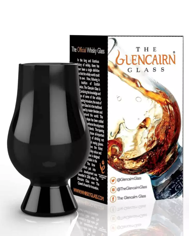 Viskilasi Glencairn Glass Black (1 kpl) - Whiskey Glasses - GC0001BA - 1