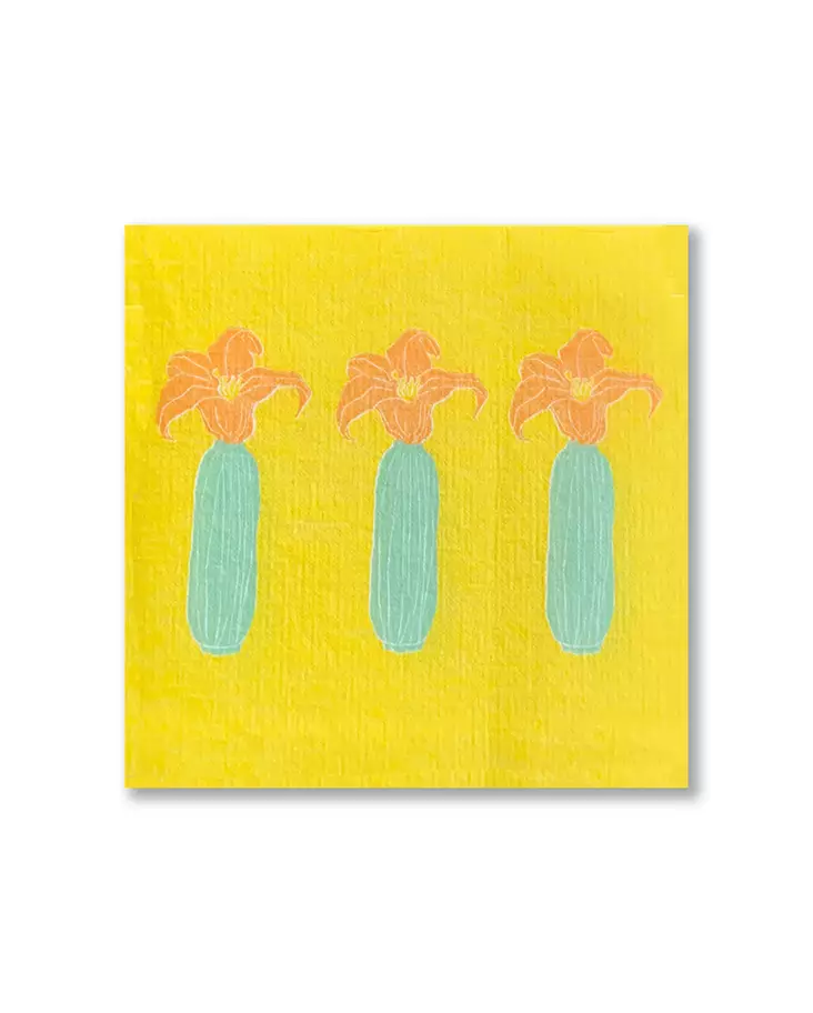 Napkin Courgette 25x25cm (20 pcs) - Servetter - SE25COURG - 1