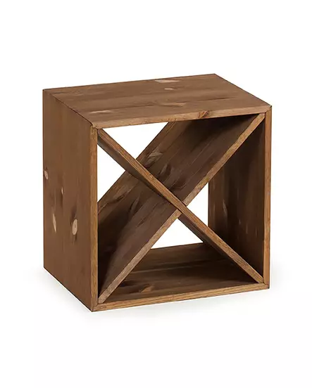 Wine Cube 24 flaskor Dark Oak - Wine Bottle Racks - TRW24CDO - 1