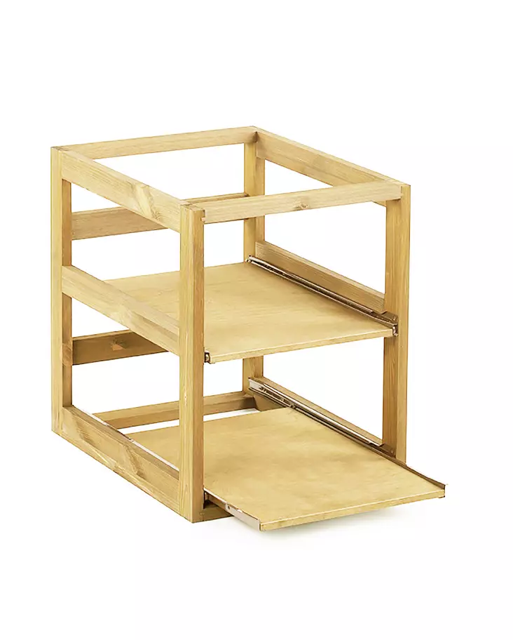 Wine Case rack 24 bottles Light oak - Wine Bottle Racks - TRWCRLO - 1