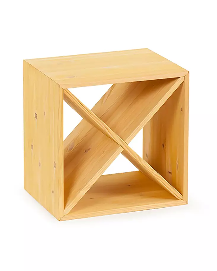 Wine Cube 24 bottles Light Oak - Wine Bottle Racks - TRW24CLO - 1