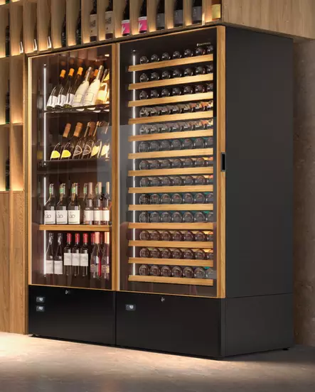 Wine cooler Mia FIT M5L Dualvent Enofrigo - Single Temperature Cabinets - EFMIAFITLGDV - 2