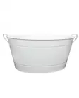 Party Tub White 40 x 28 cm Ilsa - Champagne och vinkylare i metal - 104600201VV - 1