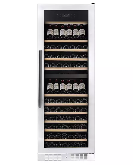 Wine Cabinet Elegance 153 Bottles Steel - Dual Temperature Cabinets - TTE1000DX - 2